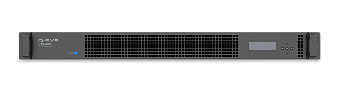 Vorderansicht des Q-SYS VSA-100