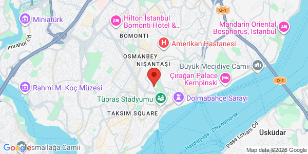 HARBIYE MAH. KADIRGALAR CAD. NO: 6/6, G-MALL MACKA SISLI, ISTANBUL, ISTANBUL, 34367