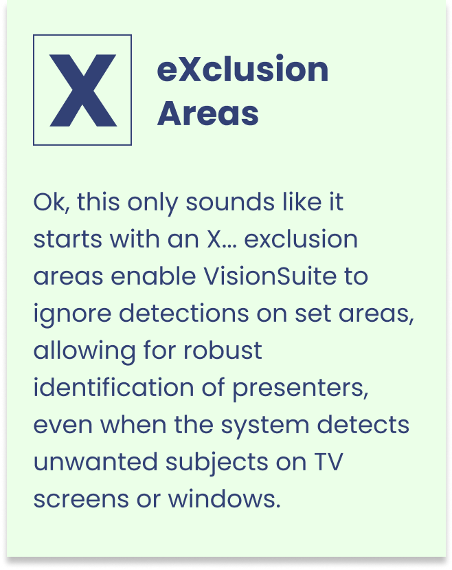 Definition der eXclusive-Bereiche