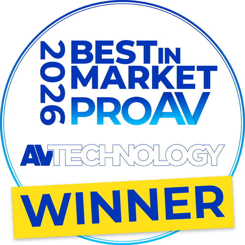 AV Technology 2026 Best in Market Pro AV – Winner