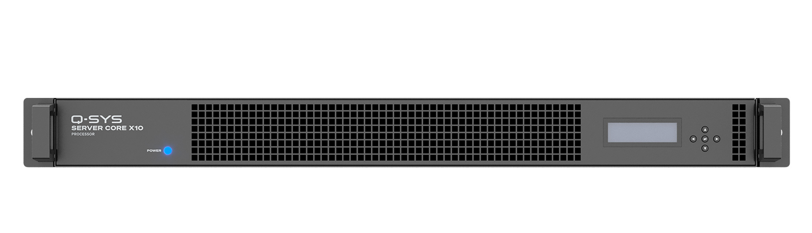 Vorderansicht des Q-SYS Core X10