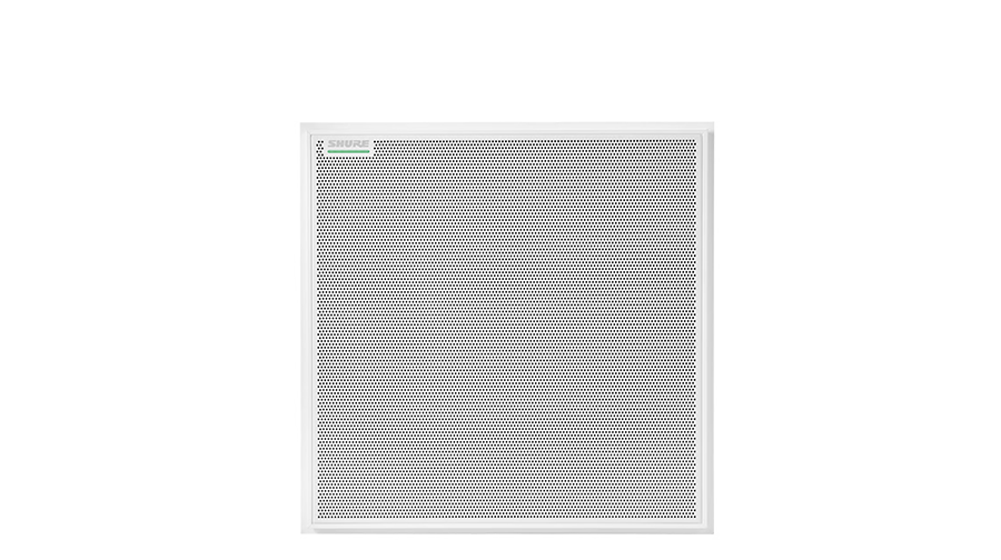 Frontansicht des Shure MXA920