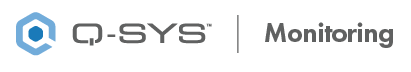 Logo Q-SYS Monitoring