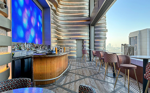 Bild einer Rooftop-Bar