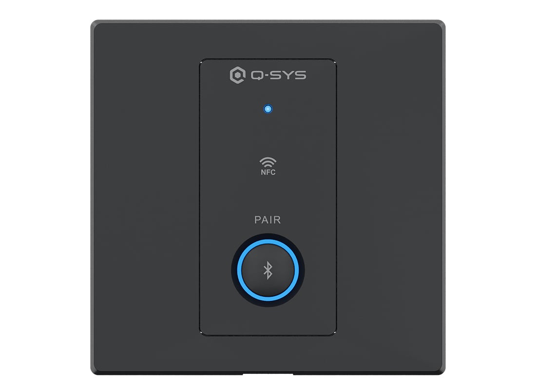 QIO-WP-BT-EU – Black - Front