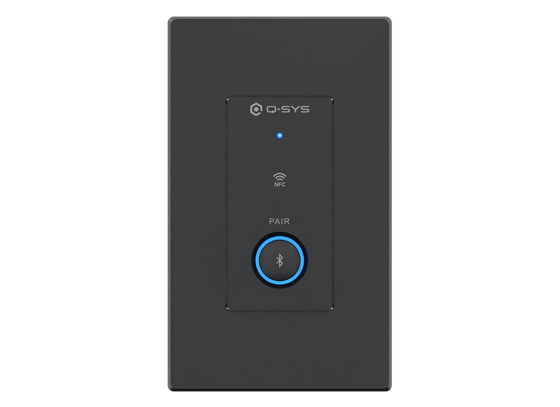 QIO-WP-BT-NA – Black - Front